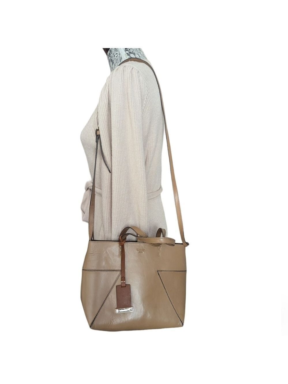 Schutz Mini Leather Tote